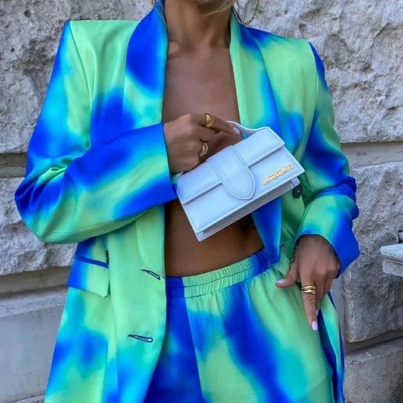 Tie-dye print Pants Set - Picture 6 of 9